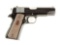(C) Colt Commander .38 Super Semi-Automatic Pistol.