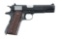 (C) Pre-War Colt 1911-A1 Commercial Semi-Automatic Pistol.