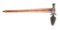 18th Century Style Spontoon Pipe Tomahawk.