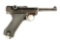 (C) 1943 Date Krieghoff Suhl Luger Semi-Automatic Pistol.