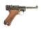 (C) Mauser Banner 1937 Dated Comercial Luger Semi-Automatic Pistol.
