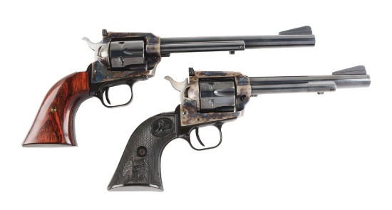 (M) Lot of 2: Boxed Colt New Frontier Single Action Revolvers.