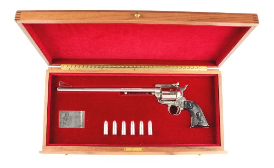 (M) Ned Buntline Colt Cmmemorative New Frontier Single Action Army Revolver.