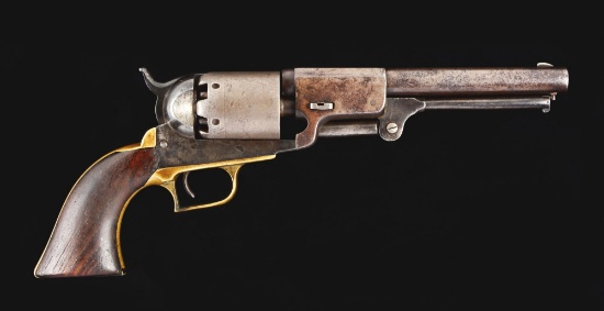 (A) Ultra Rare Colt Whitneyville Hartford Transitional Walker Model Dragoon Revolver.
