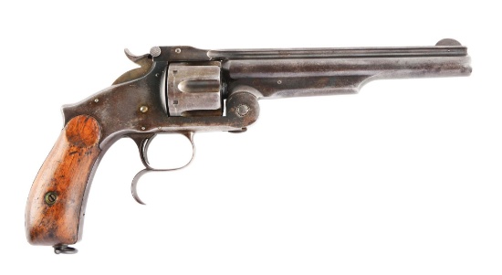 (A) S&W No. 3 Russian 2nd Model Revolver.