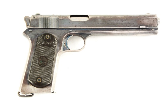 (C) Colt 1902 Military Model Semi-Automatic Pistol.