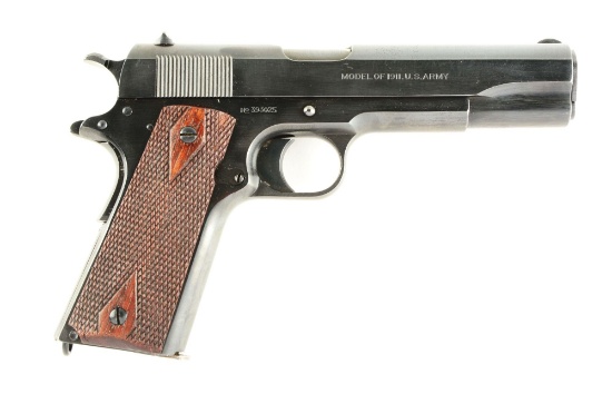 (C) Springfield U.S. Army Model 1911 Semi-Automatic Pistol (1918).
