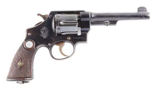 (C) S&W 1917 Brazilian Contract Revolver.