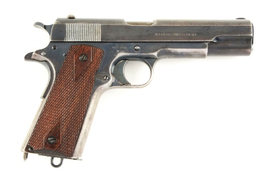 (C) Colt U.S. Army Model 1911 Semi-Automatic Pistol (1913).