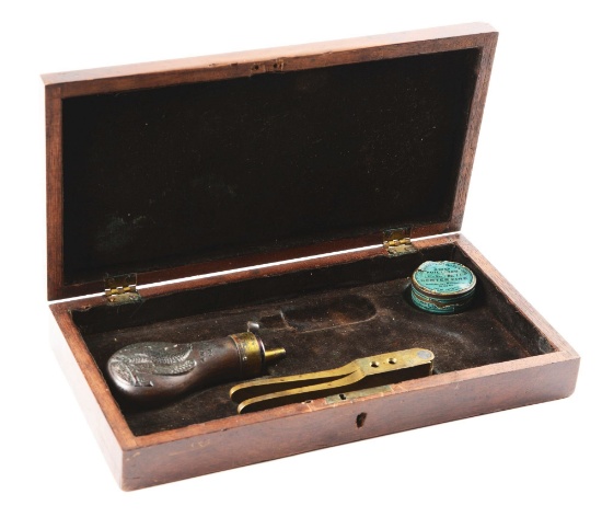 Rare Original Colt Walnut Display Box for 1848 Baby Dragoon.