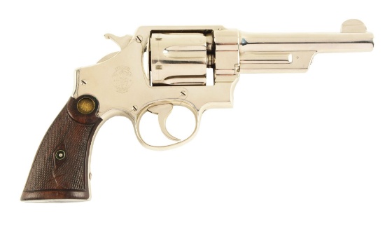 (C) S&W Triple Lock Revolver.