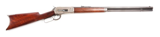 (A) Fine Condition .38-56 Winchester Model 1886 Lever Action Rifle (1892).