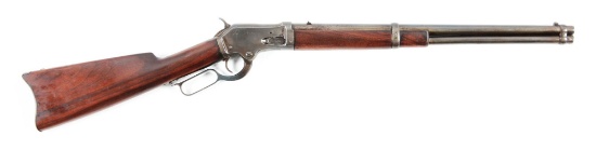 (A) Scarce Colt Burgess Lever Action Saddle Ring Carbine.