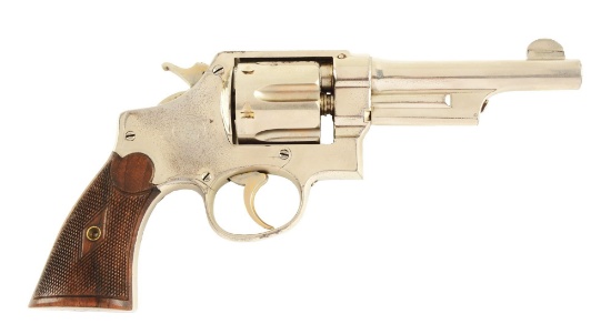 (C) S&W Triple Lock .44 Revolver.