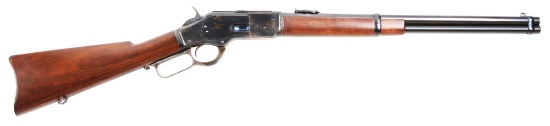 (C) High Condition Winchester Model 1873 Saddle Ring Carbine (.44 WCF).