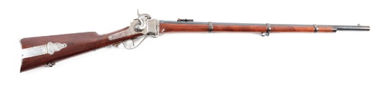 (A) Sharps New Model 1863 Military 3-Band Rifle.