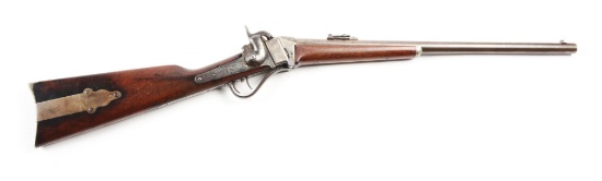 (A) Sharps Model 1852 Slant Breech Sporting Rifle.