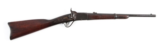(A) Peabody Percussion Saddle Ring Carbine.