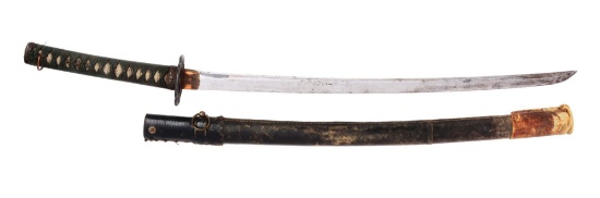 World War II Japanese Sword in Civilian Mounts.