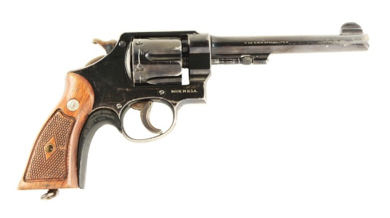 (C) S&W 2nd Model .44 Hand Ejector Revolver.
