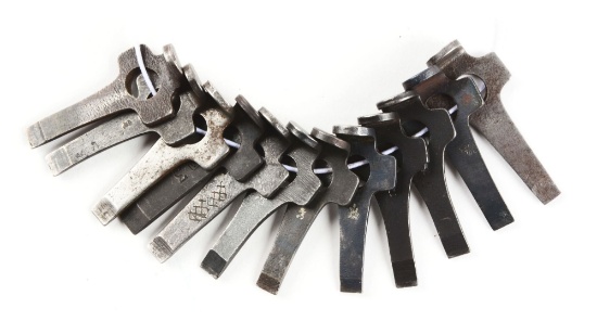 Lot of 12: Luger Loading Tools.