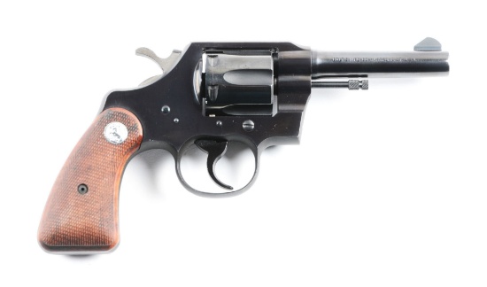 (C) Boxed Lockheed Martin Marked Colt Marshal Double Acton Revolver.