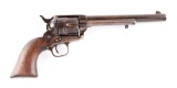 (A) Early Black Powder Colt Single Action Army Revolver.