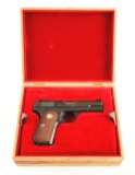 (C) Cased Colt Model 1903 Pocket Hammerless .380 Semi-Automatic Pistol with Conversion Kit.