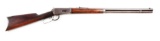 (A) 1st Year Winchester Model 1894 10 O'Clock Screw Lever Action Rifle (.38-55).