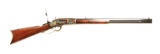 (A) As New Case Colored Winchester 1873 Takedown .22 Short Lever Action Rifle.