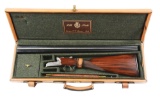 (M) Cased Italian Double Barrel Box Lock Shotgun by Piotti.