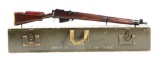 (C) British Lee Enfield Bolt Action Sniper Rifle With Case.