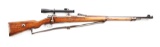 (C) World War I GEW 98 Sniper Bolt Action Rifle.