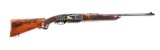 (C) Master Engraved & Gold Inlaid Remington Model 740 Woodsmaster Semi-Automatic Rifle.