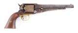 (A) Confederate ID'ed Martially Marked Remington Model 1858 Army Revolver with Holster.
