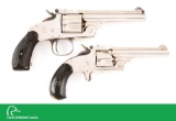 (A^) Lot of 2: S&W .38 Single Action 3rd Model Prototype & .38 Single Action 2nd Model Revolvers.