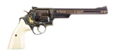 (M) Engraved & Inlaid S&W Model 29-2 Double Action Revolver.