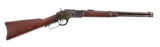 (A) Winchester Model 1873 Saddle Ring Carbine.