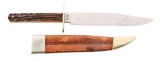 J. Rodgers & Sons Bowie Style Hunting Knife.