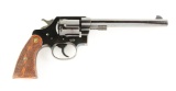 (C) Early High Polish Colt New Service Double Action Revolver.