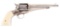 (A) Remington Model 1875 Nickel & Ivory Revolver.