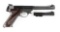 (C) MIB High Standard Supermatic 2 Barrel Semi-Automatic Target Pistol.