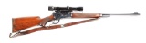 (C) Deluxe Winchester Model 71 Lever Action Rifle (1936).