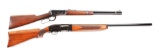 (C) Lot of 2: Winchester Model 94 Carbine and Model 50 Semi-Auto Shotgun.