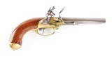 (A) French Model 1777 Charleville Flintlock Single Shot Pistol.