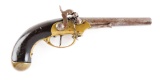 (A) French Model 1777 St. Etienne Single Shot Percussion Pistol.