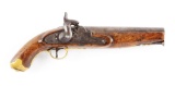 (A) Tower Percussion Single Shot Pistol - Possibly Khyber Pass.
