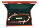(A) The Flintlock Pistols of George Washington and Robert E. Lee Commemorative Cased Set.
