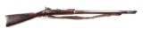 (A) U.S. Springfield Model 1884 Trapdoor Breechloading Rifle with Rod Bayonet.
