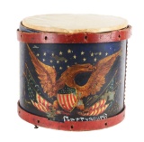 Civil War Period American Drum.